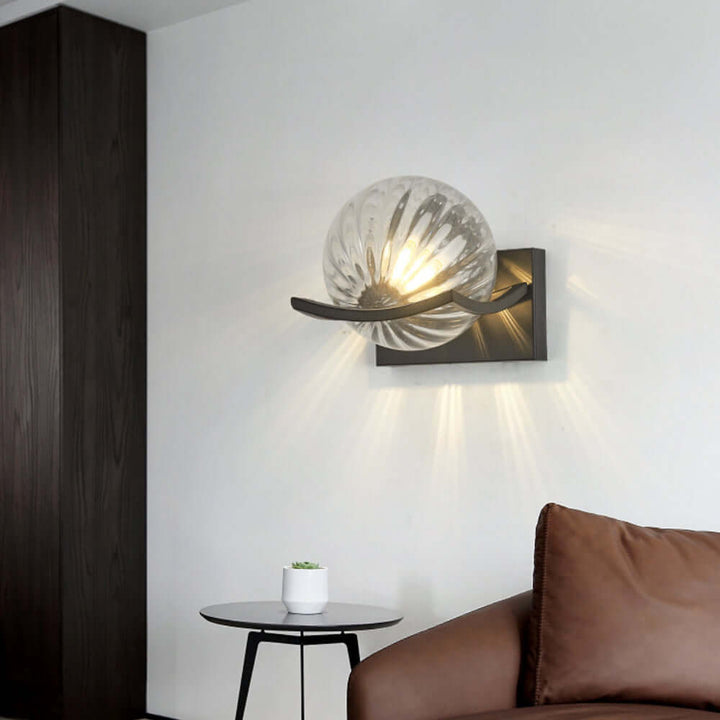 Modern LED Glass Wall Lamp