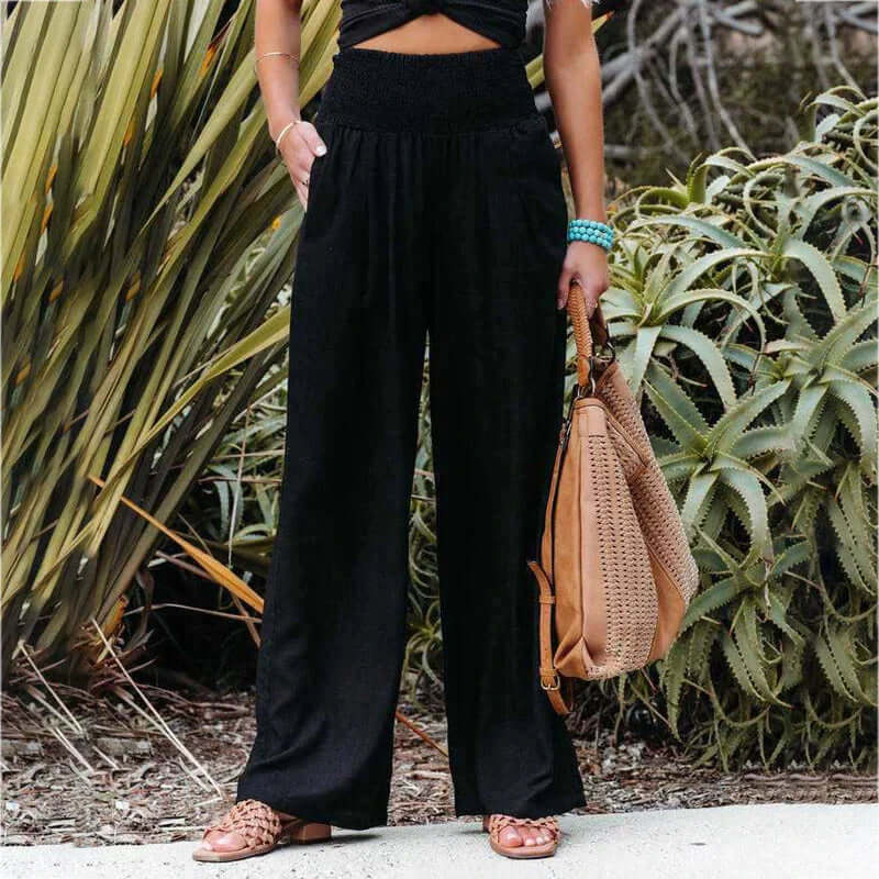 Wide Leg Trousers