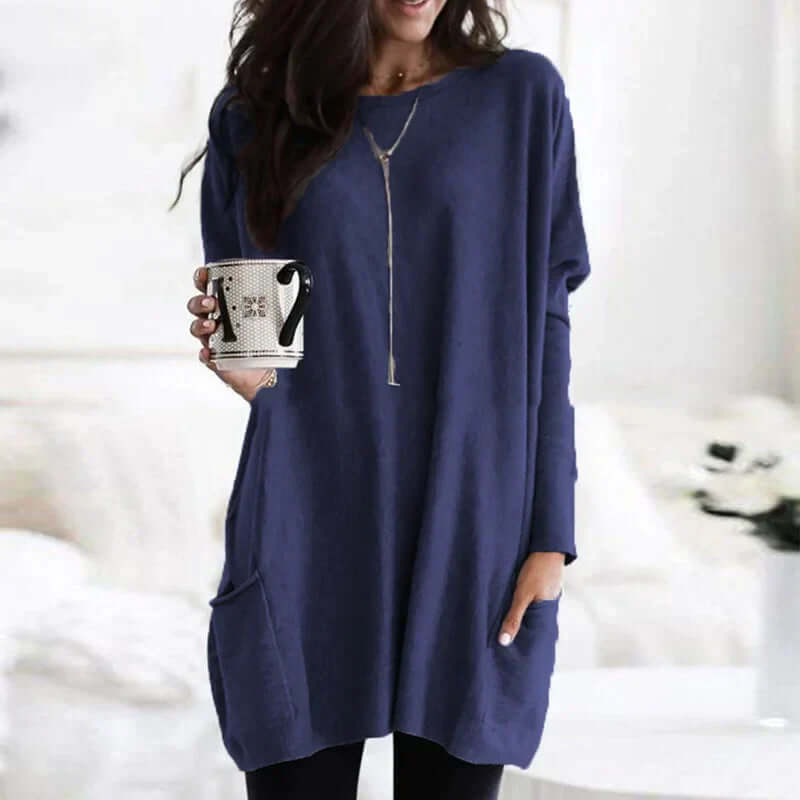 Oversized Tunic Sweater for Women