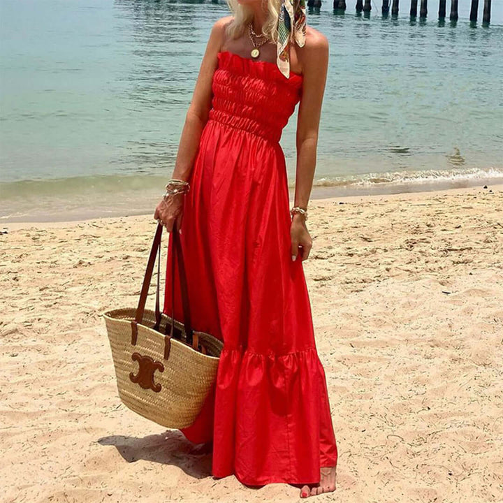 Summer Maxi Dress - Casual Tube Style