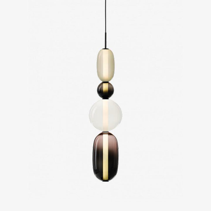 Colorful Glass Pendant Light - Modern Hanging Lamp