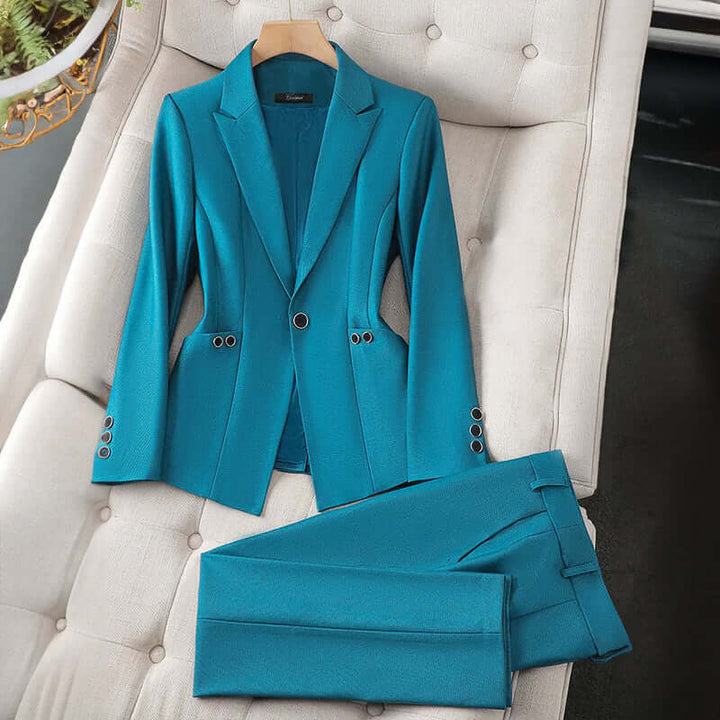 Women's Tailored Blazer and Trouser Set