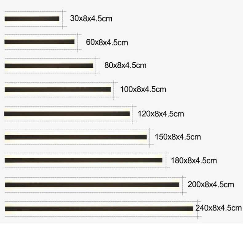Modern LED Strip Wall Light