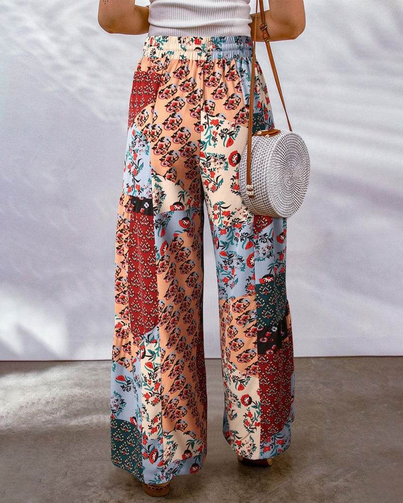 Women's Wide Leg Palazzo Trousers