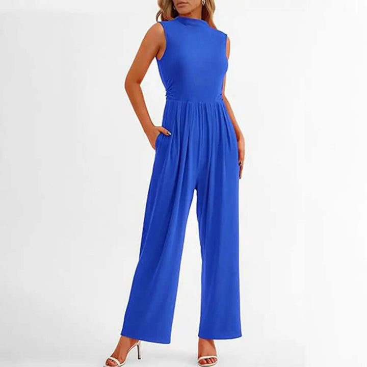 Women's Elegant Formal Wide-Leg Jumpsuit