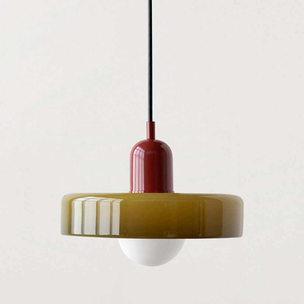 2 Heads Modern Glass Pendant Light