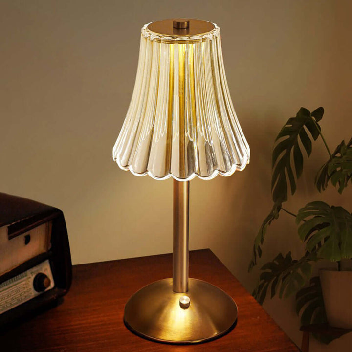 Touch Activated Crystal Table Lamp