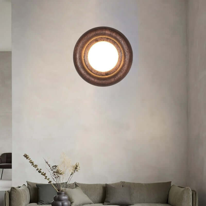 Modern Wood & Acrylic Wall Light