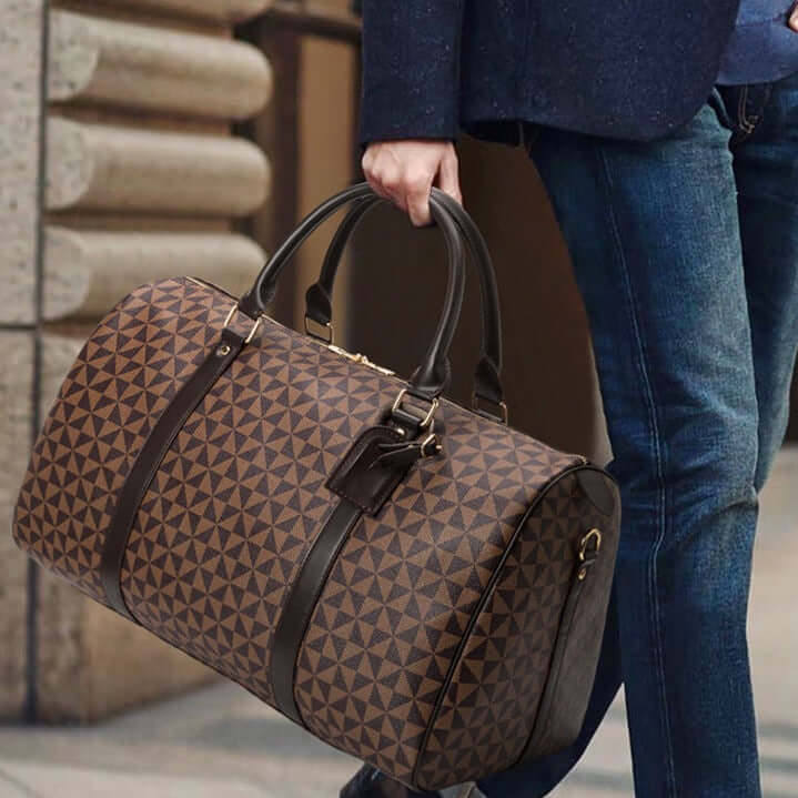 Men's Premium Leather Travel Bag