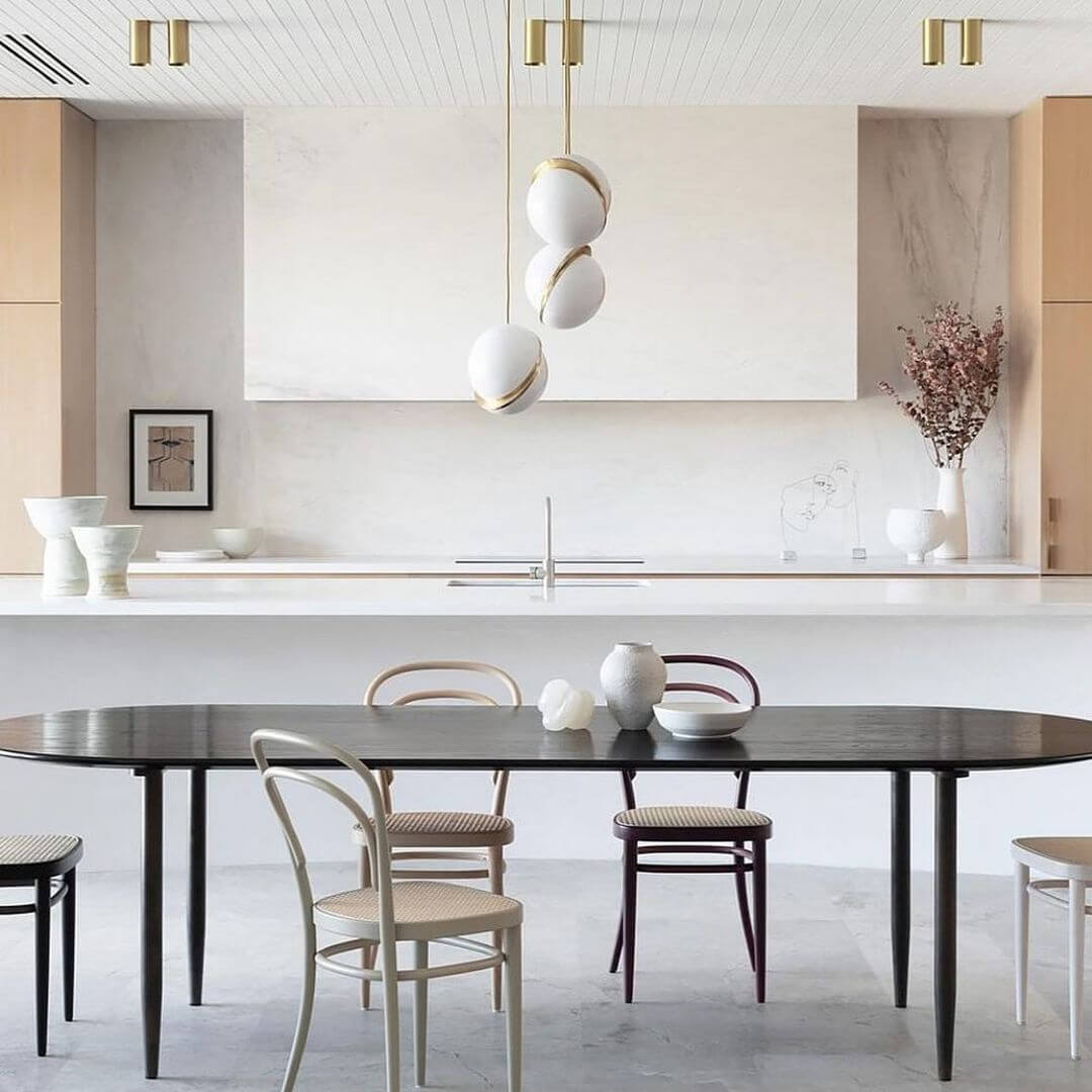 Modern Crescent Pendant Lamp