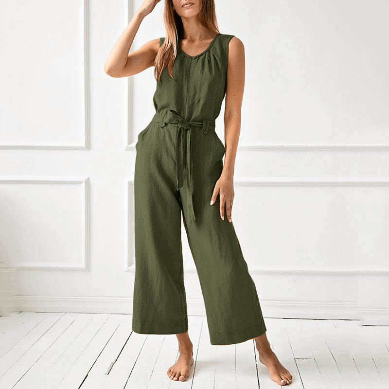 Women's Relaxed Wide Leg Jumpsuit