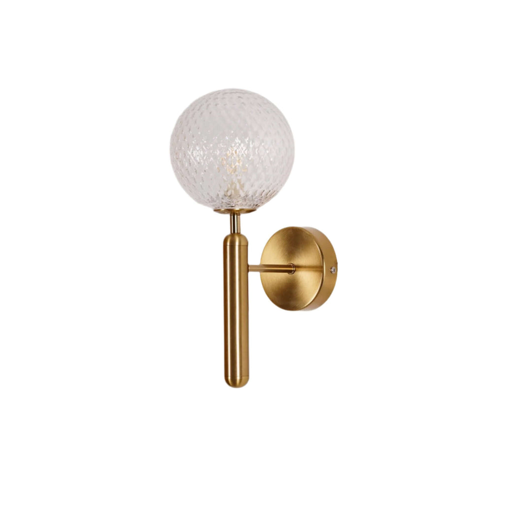 Modern Glass Wall Sconce - Elegant Lighting Fixture