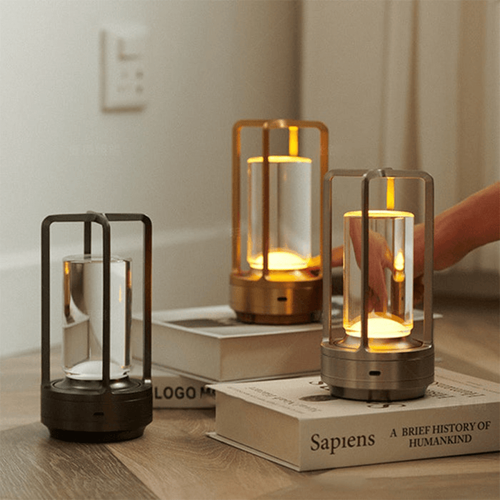 Rechargeable Crystal Table Lamp