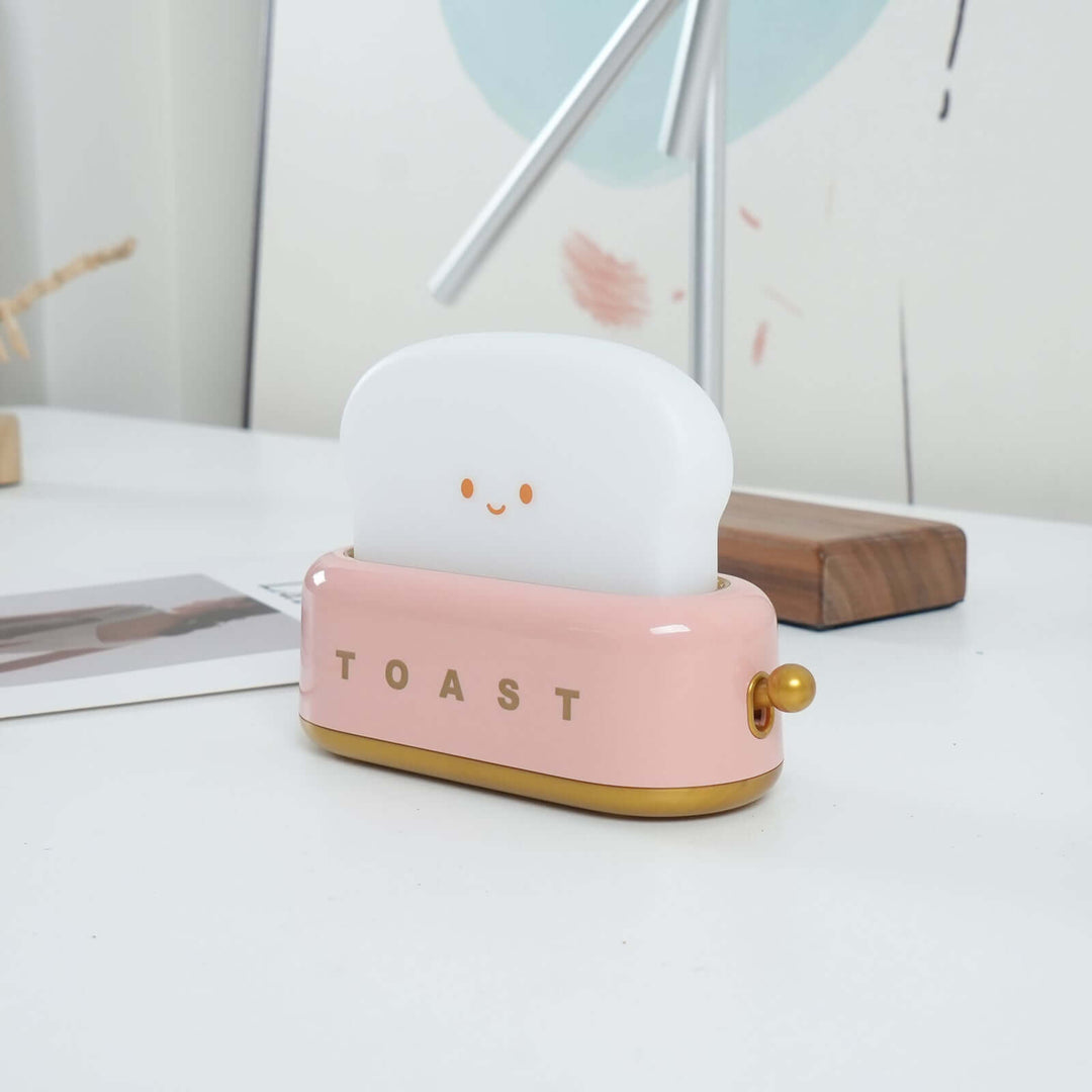 Rechargeable Toaster Lamp, Battery Desk Light