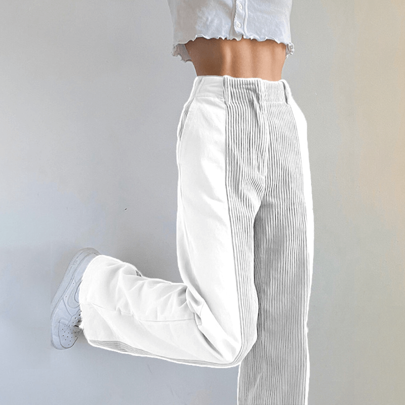 Women's High-Waisted Wide Leg Trousers