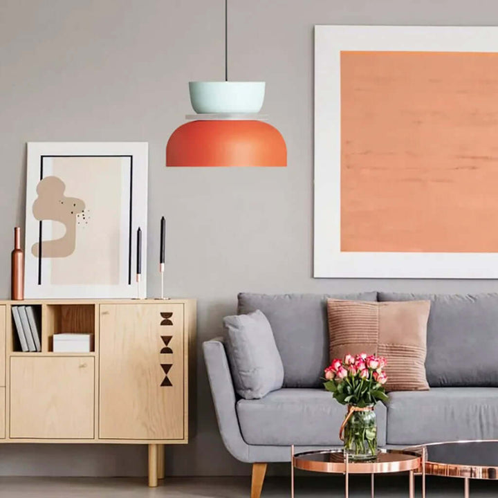Color Block Nordic Pendant Light