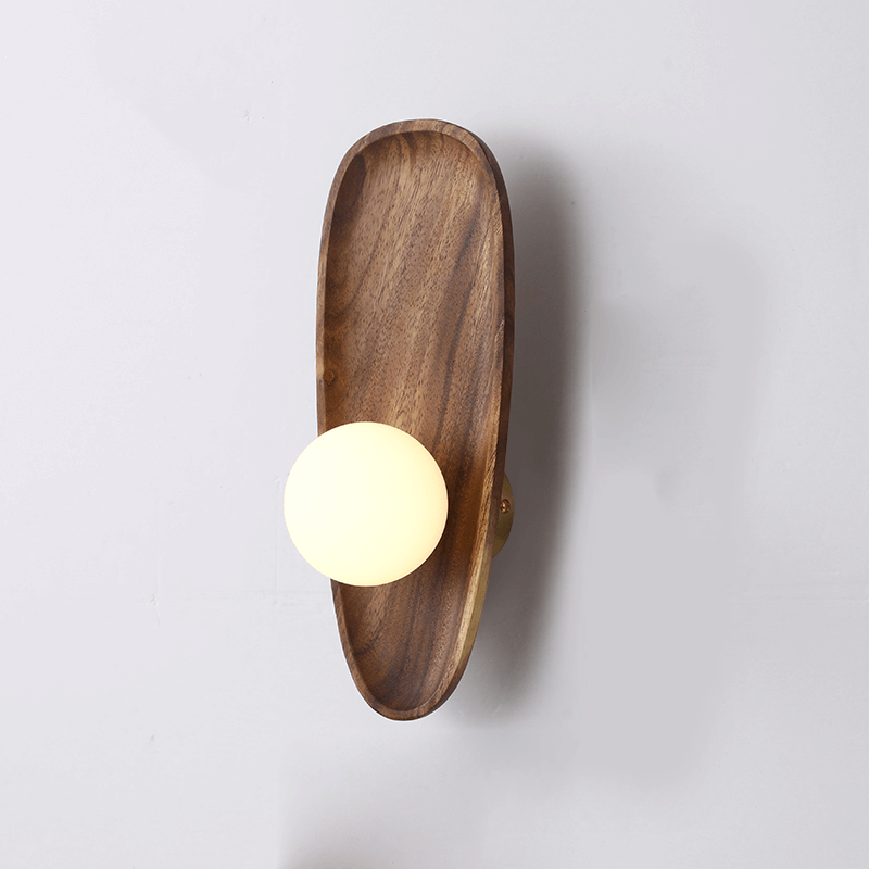 Wooden Wall Lamp