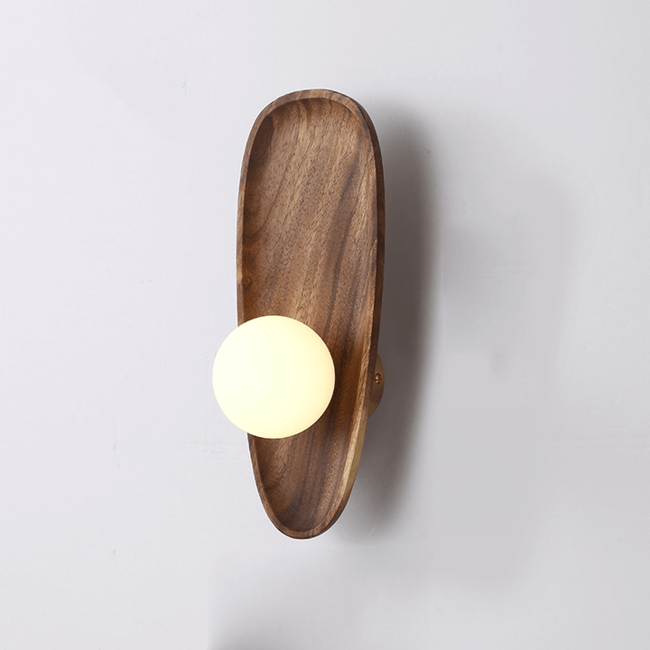 Wooden Wall Lamp