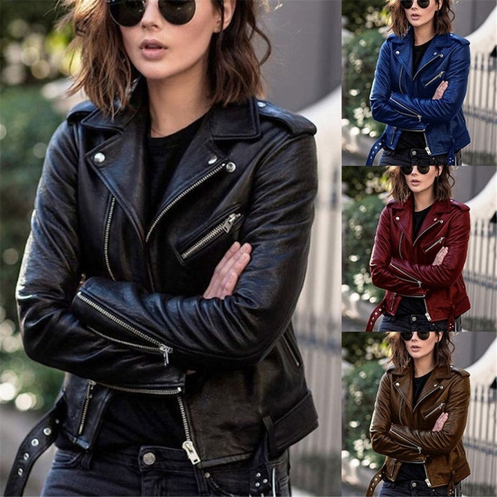 Fashionable unisex zipper jacket in vibrant blue, tailored fit. Perfect casual outerwear for men & women, all seasons.