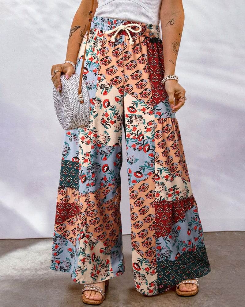 Women's Wide Leg Palazzo Trousers
