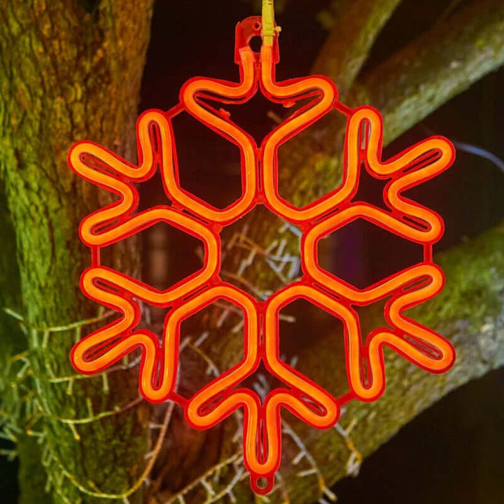30cm LED Waterproof Snowflake Christmas Light