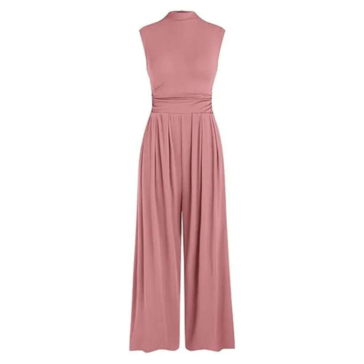 Women's Elegant Formal Wide-Leg Jumpsuit