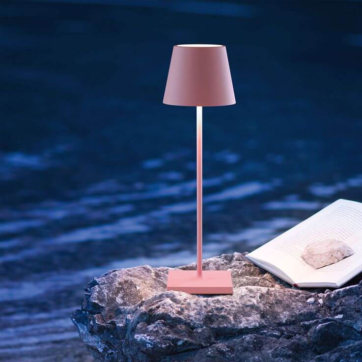 Dimmable Touch LED Table Lamp 38cm - Rechargeable