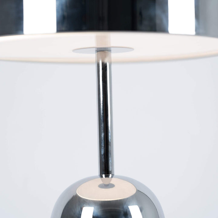 Modern Acrylic & Metal Bell Table Lamp