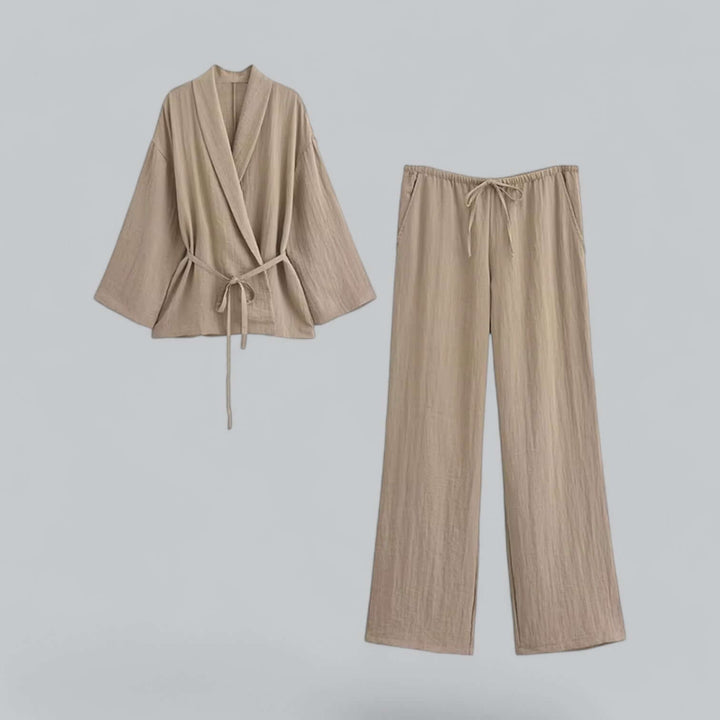 Women's Linen Blend  Set