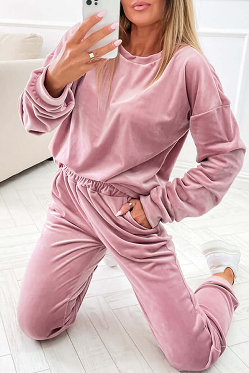 Women's Velvet Lounge Set
