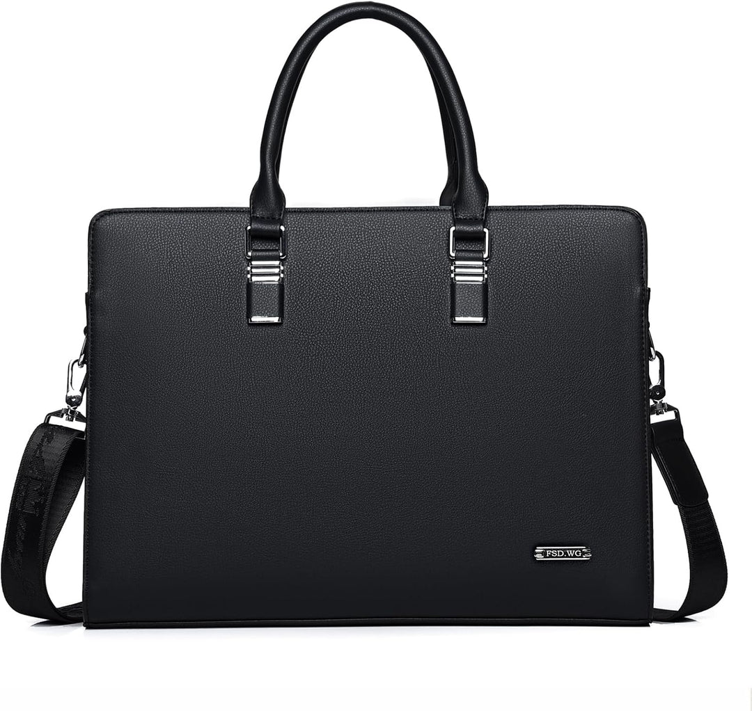 Durable multi-compartment briefcase, perfect for men & women professionals.