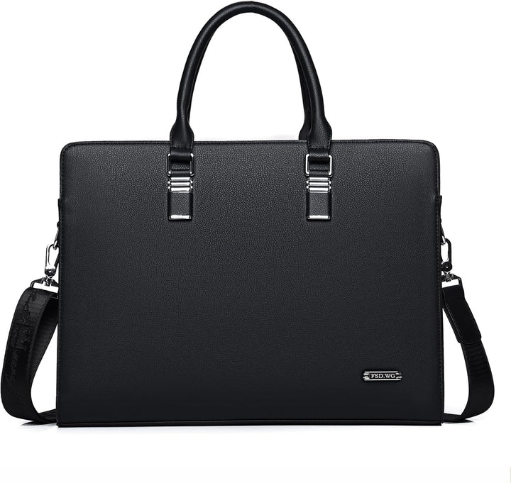 Durable multi-compartment briefcase, perfect for men & women professionals.