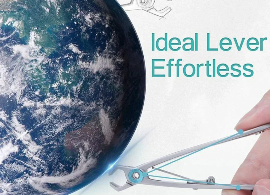 Heavy-duty nail clippers with sharp stainless steel blades, ergonomic anti-slip grip, and wide jaw for thick, hard nails.