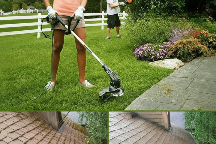 Universal heavy-duty steel wire trimmer head for efficient lawn edging, grass cutting, and fast weed removal.