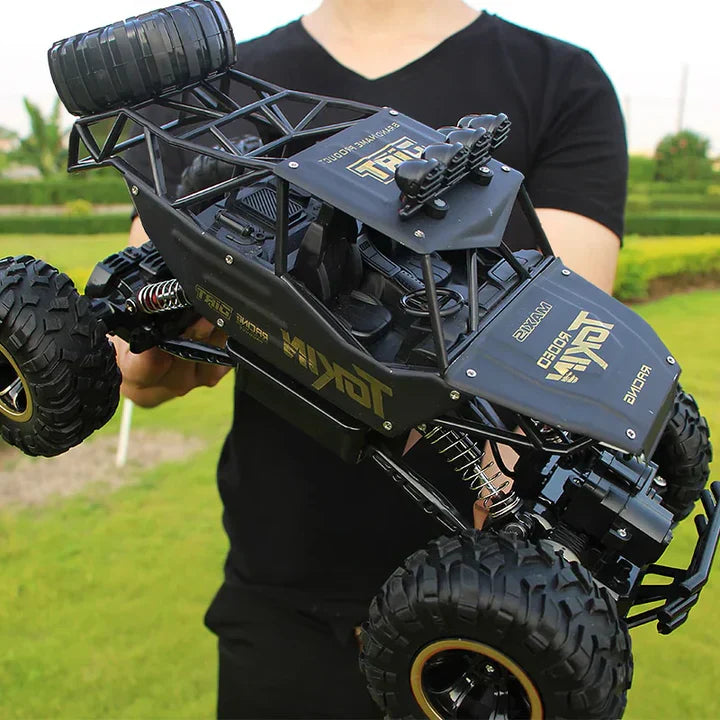 High-speed 4WD RC monster truck, perfect for kids & adults. Durable off-road remote control car for extreme terrain.