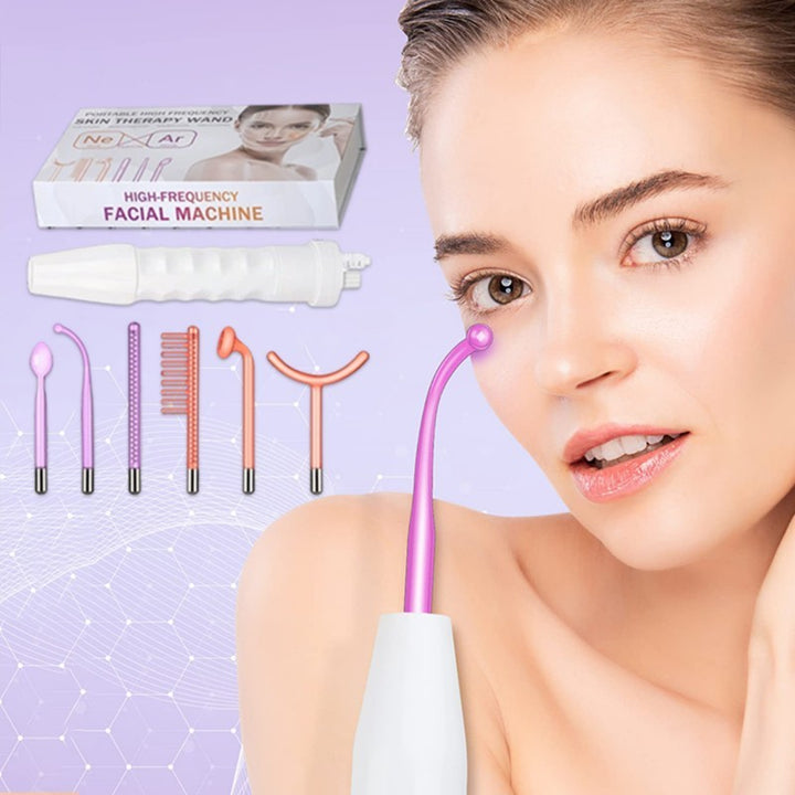 Advanced High-Frequency Facial & Hair Therapy Device for Women