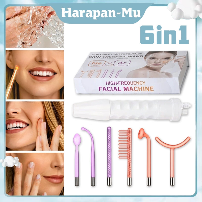 Advanced High-Frequency Facial & Hair Therapy Device for Women