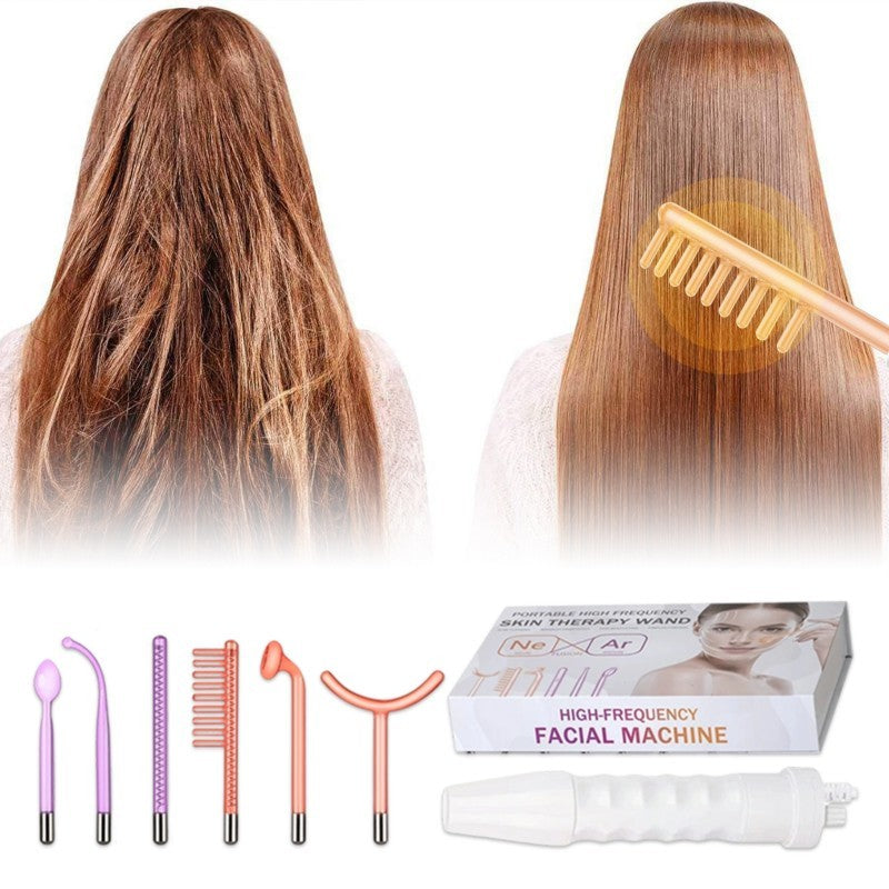 Advanced High-Frequency Facial & Hair Therapy Device for Women