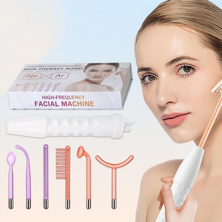 Advanced High-Frequency Facial & Hair Therapy Device for Women