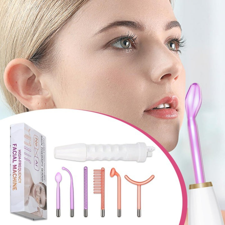 Advanced High-Frequency Facial & Hair Therapy Device for Women