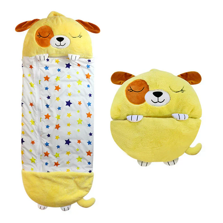 Kids' SleepyBuddy 2-in-1 Sleeping Bag & Cuddle Toy