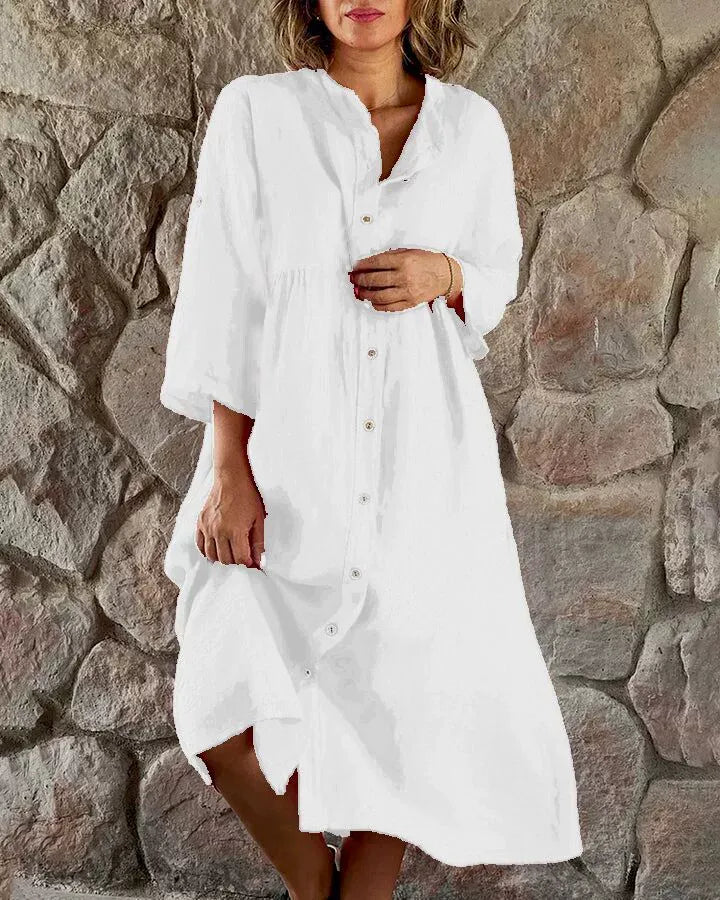 Maxi Dress with Long Sleeves