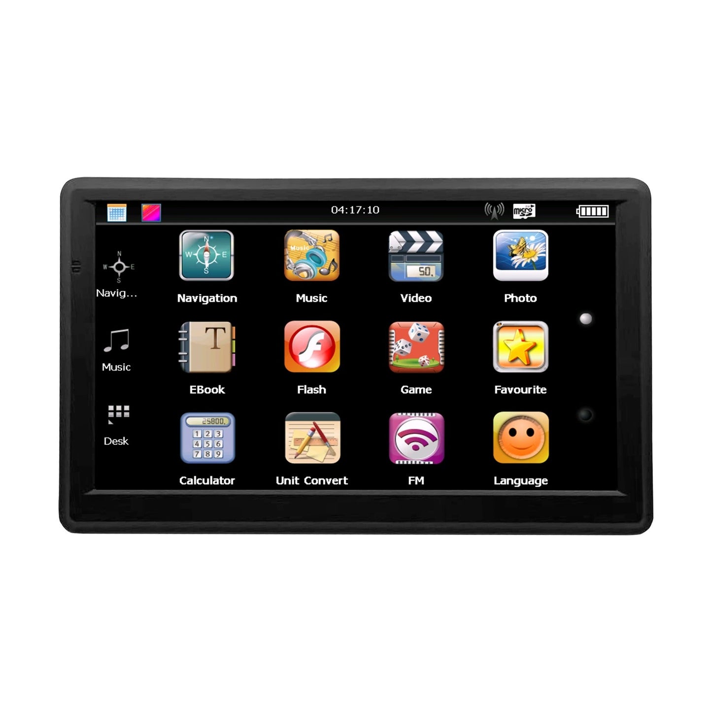 7" Car & Truck GPS Navigation System with Real-Time Traffic