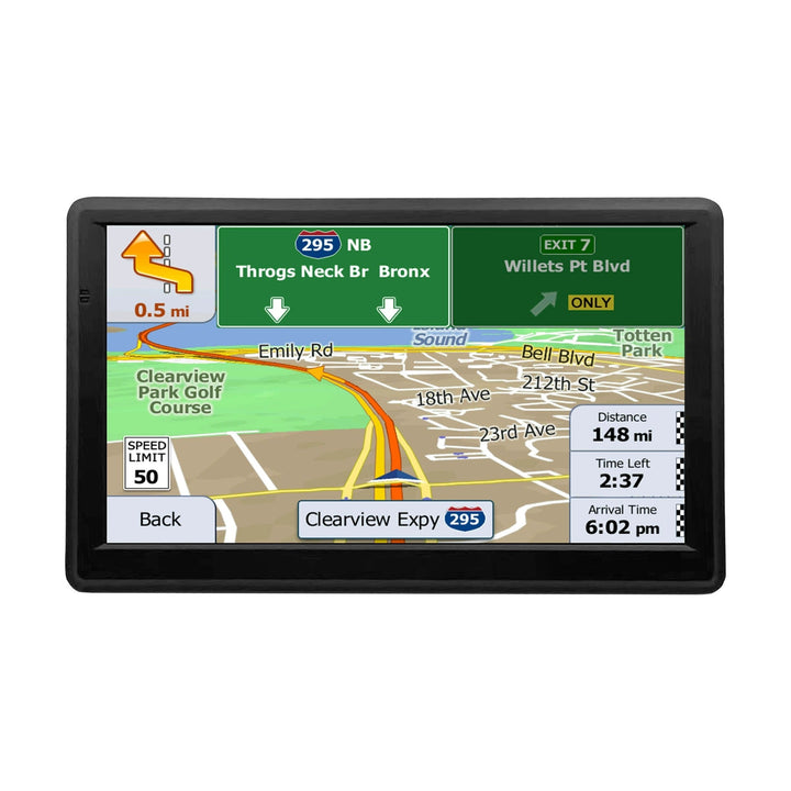 7" Car & Truck GPS Navigation System with Real-Time Traffic