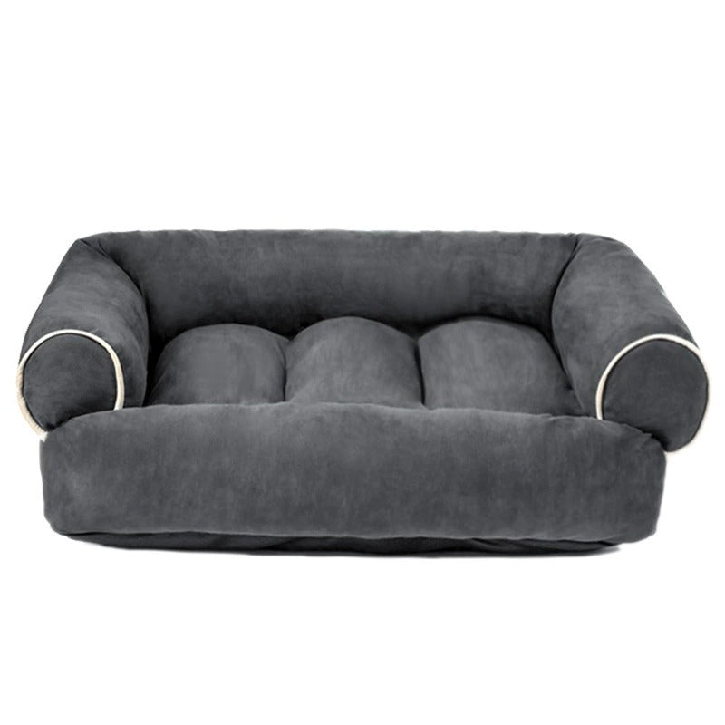 Orthopedic Dog Sofa with Cushioning for Stress Relief
