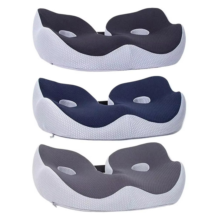 SitSmart Memory Foam Tailbone Relief Cushion for Chairs