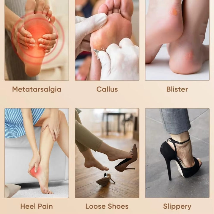 HeelGuard Cushioned Inserts for Shoe Chafing Relief