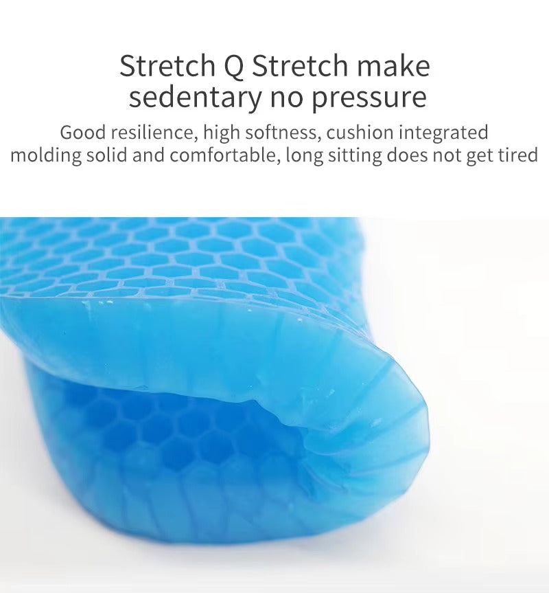 Orthopedic Gel Seat Cushion for Tailbone and Back Support
