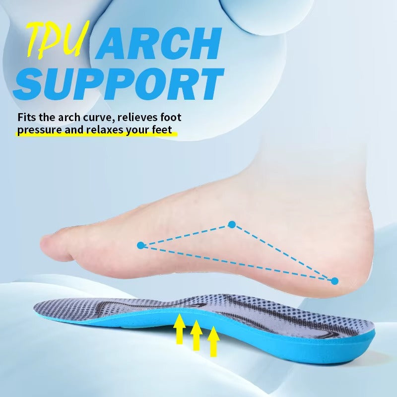 ArchEase Shoe Inserts for High Arches - Pain Relief Support