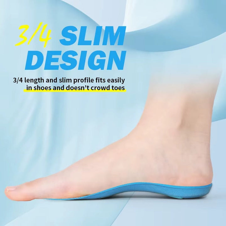 ArchEase Shoe Inserts for High Arches - Pain Relief Support